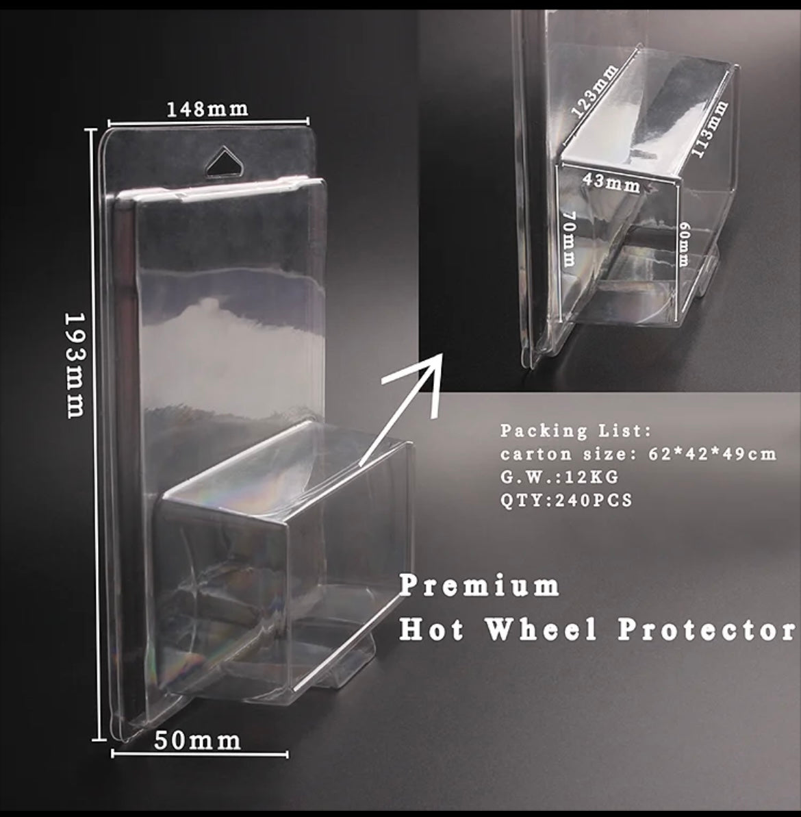 Premium Clamshell (10 Pack or 25 Pack)